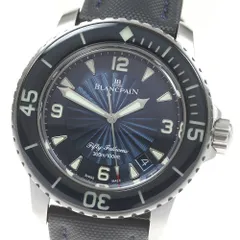 ブランパン Blancpain 5015-1140-52B フィフティファゾムス デイト 自動巻き メンズ美品保証書付き_819674のサムネイル