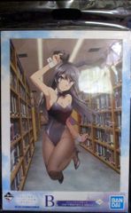 BANDAI SPIRITS 이치 반 쿠지 청춘 돼지 놈은 토끼 소녀 선배의 꿈을 꾸지 않는다 청춘 돼지 놈에게 보내는 히로인들의 새로운 일면 B상 사쿠라지마 마이 비주얼라이즈 보드 청춘 돼지 놈의 연인 & 첫사랑의 사람