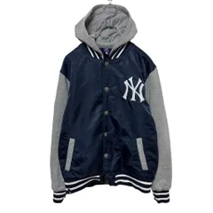 【Majestic】 MLBヤンキース 中綿入りスタジャン フーディS-3122