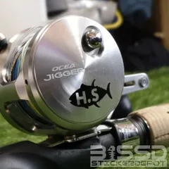 おさかな型名前ステッカー極小サイズ20枚セット！魚種50種類！送料込！のサムネイル