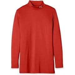 プーマ(PUMA) サッカー コンプレッション ジュニア モックネック 長袖シャツ 656332 プーマレッド/プーマホワイト(01) 150cm