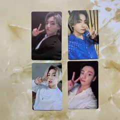 【匿名配送】BTS BE 韓国限定 ラキドロsoundwave ジョングク JUNGKOOK<!-利用不可文字-!>トレカ 4枚 セット