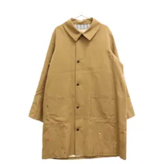 VISVIM (ヴィスヴィム) 20AW GREASE MONKEY COAT ペンキ加工コート 0120205013010 ベージュのサムネイル