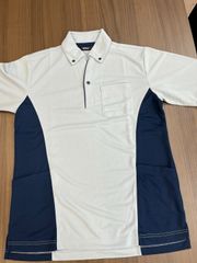 アイトス　 AZ7679　 サイドポケット半袖ポロシャツ　M　シルバーグレー