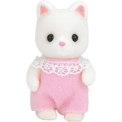 エポック社 シルバニアファミリー 人形 シルクネコの赤ちゃん ニ-89 STマーク認証 3歳以上 おもちゃ ドールハウス