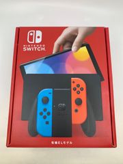 25【未使用・凹み有】Switch有機EL ネオンブルー&レッド