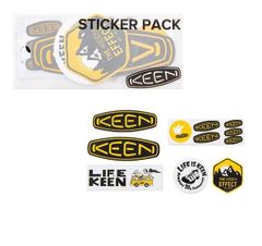 KEEN キーン STICKER PACK 1028512（６シート）防水素材