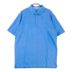 サイズ：L ADIDAS GOLF アディダスゴルフ CLIMACOOL 半袖ポロシャツ 総柄 ブルー系 [240101462392] ゴルフウェア メンズ ストスト