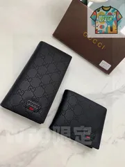 【今日特価】Gucci 8818 メンズウォレット, 高級レザー使用, 実用的でスタイリッシュなデザイン！[本日特価|新品未使用品]