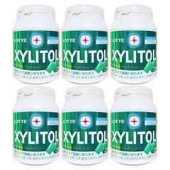 LOTTE XYLITOL キシリトールガム ライムミント ボトル36個 - メルカリ