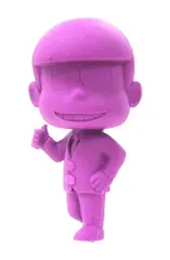 【中古】トレーディングフィギュア おそ松(パープル) 「おそ松さん ガチャ松 消しゴムフィギュア」