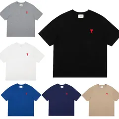 【人気デザイン】アミ パリス tシャツ Ami Paris T 半袖 メンズ レディース 男女兼用 ラスト tシャツのサムネイル
