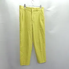 ◇ Θ DRESSTERIOR ドレステリア カラーパンツ サイズ 38 イエロー レディース E  【1411280035054】