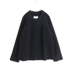 【中古A】MAISON MARGIELA メゾンマルジェラ L メンズ 長袖ニット 21AW ローゲージニット リブ編み 黒 Maison Margiela 14 メゾンマルジェラ 14 S50GP0247 S17791 中古A 古着