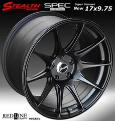 ※要確認　STEALTH RACING 17×9.0+40 100/5 2本のみ □ STEALTH Racing K35 □ 17x5.5J ドレスアップ軽四用ホイール4