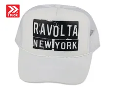 TRUCK BRAND【トラックブランド】UNION #RV20 WHITE メッシュキャップ ホワイト 14297