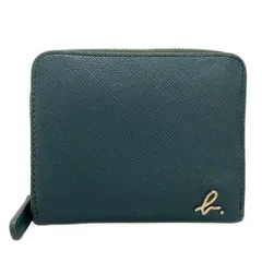 ○★新品未使用　agnes b.　コンビネーション　二つ折り財布　カーキ系 ○☆新品未使用 agnes b. コンビネーション 二つ折り財布 カーキ系
