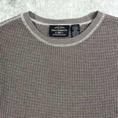 90年代 POLO JEANS CO. Ralph Lauren ラルフローレン ポロジーンズ サーマル地 Tシャツ メンズL 