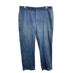 Dickies ワークパンツ W42 ディッキーズ ビッグサイズ ネイビー 古着卸 アメリカ仕入 2503-34