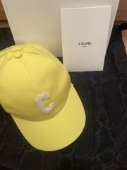 新品 未使用】CELINE セリーヌ イニシャルベースボールキャップ