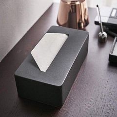 ティッシュケース 高級感 かっこいい おしゃれ ホテルライク オフィス 会社 職場 ティッシュボックス 山崎実業 【toh-291614】