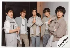 【中古】生写真(ジャニーズ) King ＆ Prince/集合(5人)/横型・膝上/King ＆ Prince アーティスト写真撮影オフショット/公式生写真