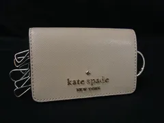 ■美品■ kate spade ケイトスペード レザー 6連 キーケース 鍵入れ レディース ベージュ系 DK1658
