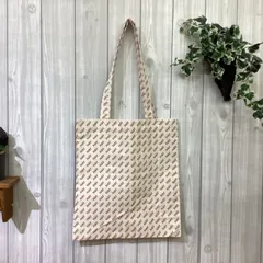 40美品 ヘイ HAY ロゴ トートバッグ コットンキャンバス MS0043