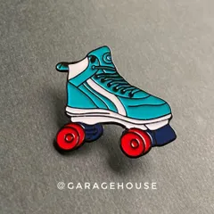 ピンズ [ クワッド ローラースケートシューズ ] ピンバッジ ブローチ ラペルピン