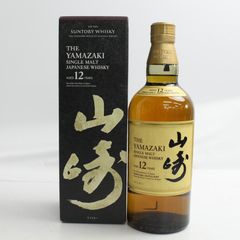 SUNTORY（サントリー）山崎 12年 43％ 700ml ※ラベル破れ T25E040062