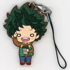 【中古】雑貨 緑谷出久 「にとたん 僕のヒーローアカデミア 休日 ラバーマスコット」 アニメイト限定