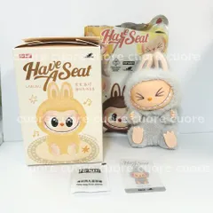 LABUBUぬいぐるみHEHE 正規品 POP MART Have A Seat LABUBU ぬいぐるみ HEHE - メルカリ