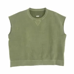 VISVIM ビズビム 23SS 0123105010013 MONDO SWEAT S/L ノースリーブ スウェット ライトグリーン系 2【極上美品】【中古】のサムネイル