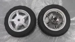 JOG SA16 SA39 純正フロントホイール　タイヤ付き☆ジョグ☆ JOG SA16 SA39 純正フロントホイール タイヤ付き☆ジョグ