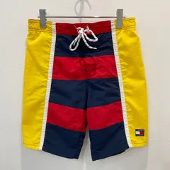 90s US トミーヒルフィガー スイム　ショートパンツ　水着　キッズ　 サイズ M
