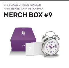 BTS MARCH BOX 9 目覚まし時計 トレカ付き トレカ付き⭐︎抜けなし】BTS MARCH BOX #9 目覚まし時計