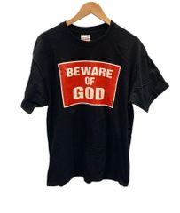 バンドTシャツ 90s 90's Hanes MARILYN MANSON マリリンマンソン BEWARE OF GOD THE LORD IS A SHEPHERD ©1994 ロックT XL Tシャツ ブラック 101MT-2727