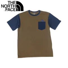THE NORTH FACE TEK ブラウン リンガーネック Tシャツ
