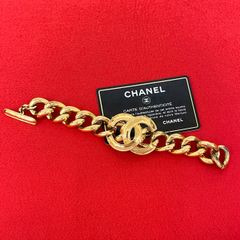 激レア／CHANEL シャネル ヴィンテージ シェル バングル☆希少29刻印