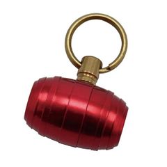 A&F エイアンドエフ タル型ペットIDカプセル　レッド　S