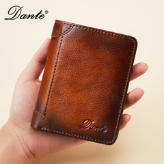 【新品未使用】Dante メンズ 財布 ウォレット 紳士 牛革 スキミング防止