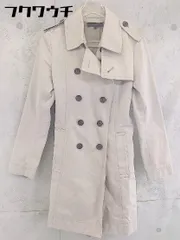 ◇ ◎ UNTITLED アンタイトル ウエストベルト付 長袖 トレンチ コート サイズ0 グレー レディース 【中古】 【1103100012290】