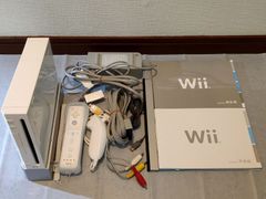 【すぐ遊べるセット】Wii(ウィー)本体 白(ホワイト) 動作確認済み 任天堂