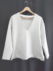 ◇ ⊆ COLLAGE GALLARDAGALANTE 長袖 トレーナー サイズF ライトグレー系 レディース E  【1503040007132】