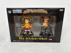 【未開封】✨ 一番くじ ワンピース D賞 ルフィ＆エース セット マリンフォード編　WCF BANPRESTO