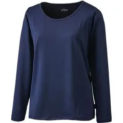 【新品】【Sサイズのみ】prince(プリンス)メッシュロングスリーブインナー 長袖 テニスウェア レディース・ウィメンズ ネイビー WS0033-127-S