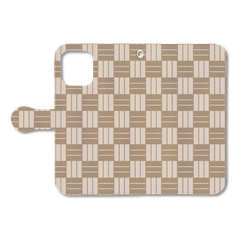 和柄長袖Tシャツ　三崩し -彩- / iPhone 12