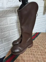 ブラウン ロング ブーツ