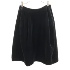 トリココムデギャルソン フレアスカート ベロア チェック 黒 希少 入手困難 トリココムデギャルソン フレアスカート ベロア チェック 黒