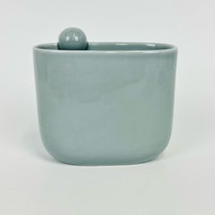 【波佐見焼】　しゃもじ立て　グレー